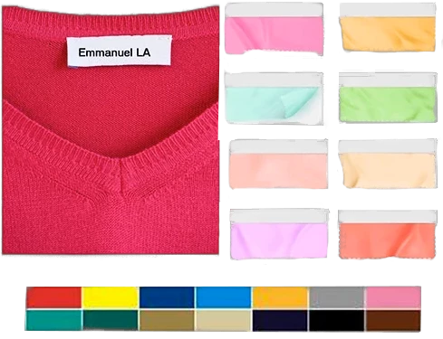 image Etiquettes textile à thermofixer TH Butterfly